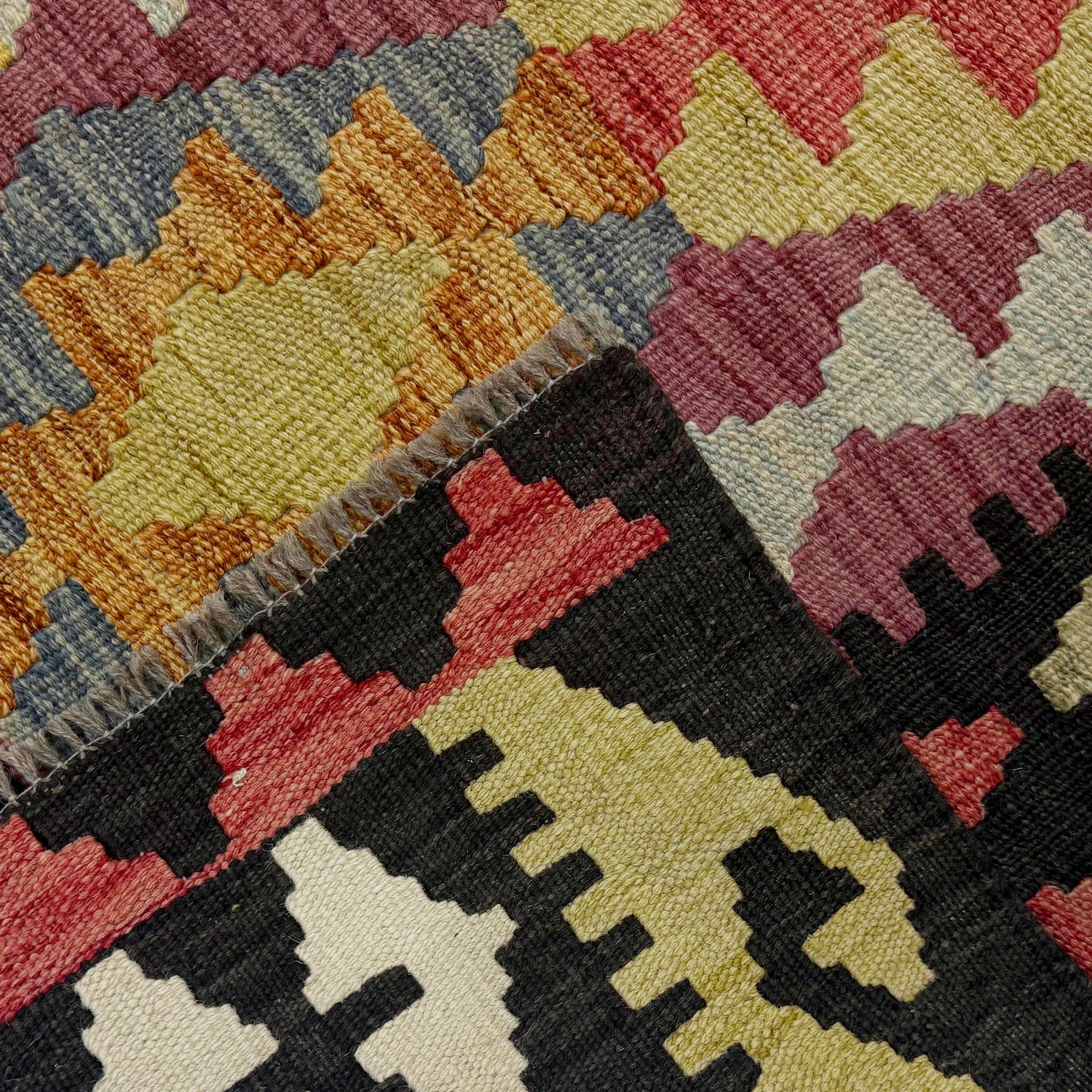 Hand Knotted Flatweave Kilim 8' 3" x 10' 10" ft / 252 x 330 cm - No. R38778