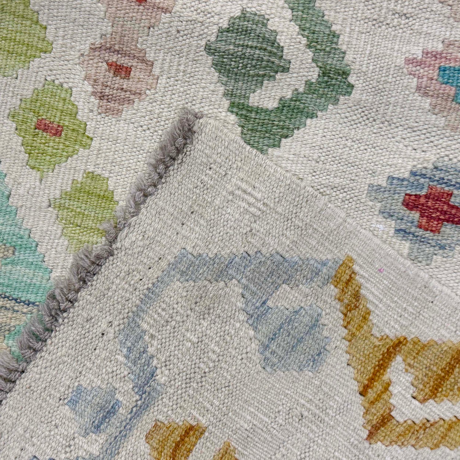 Handmade Vegetable Kilim 8' 8" x 11' 6" ft / 263 x 350 cm - No. R38779