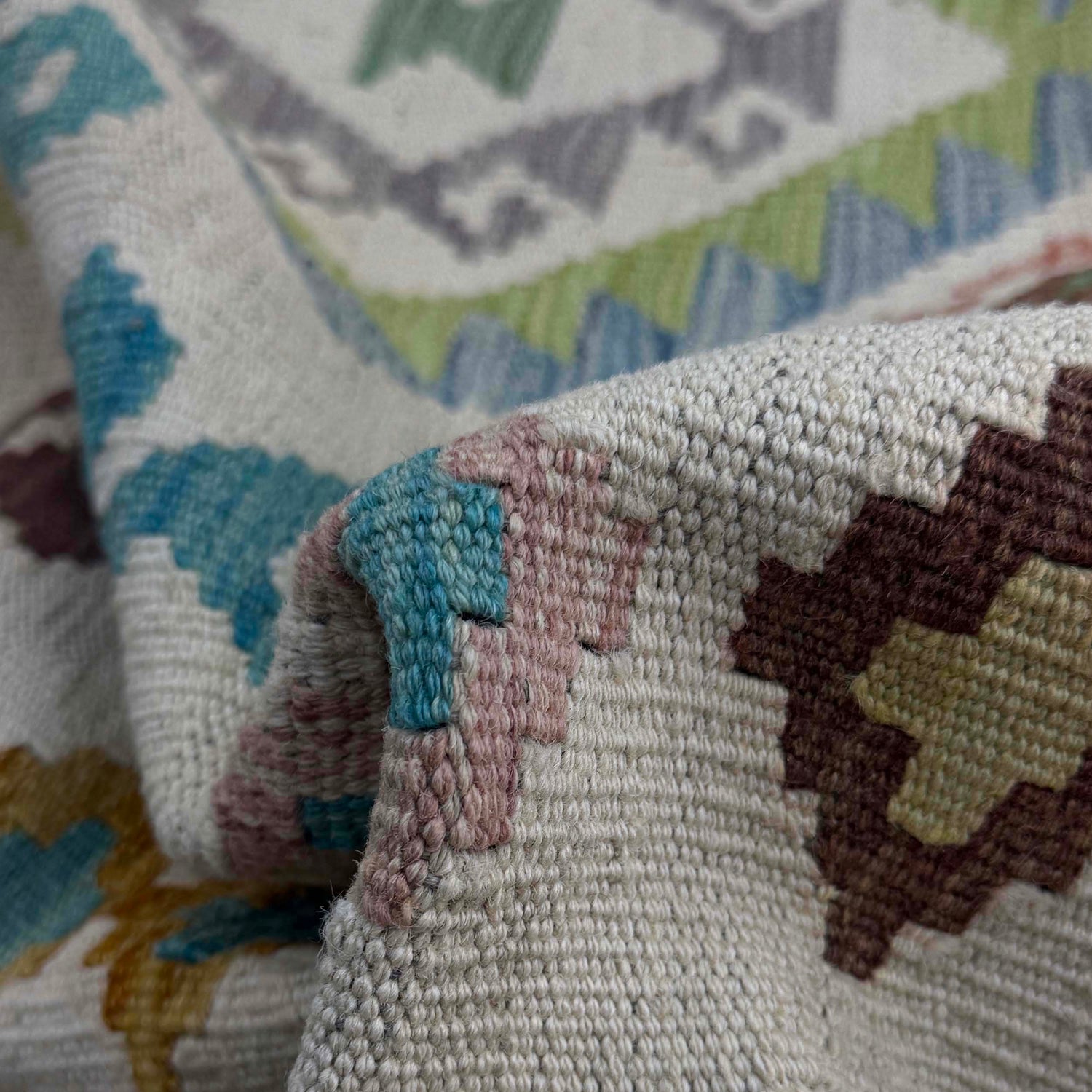Handmade Vegetable Kilim 8' 8" x 11' 6" ft / 263 x 350 cm - No. R38779