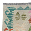 Multi Color ful Flat-Weave Wool Kilim 8' 0" x 9' 9" ft / 244 x 296 cm - No. R38780
