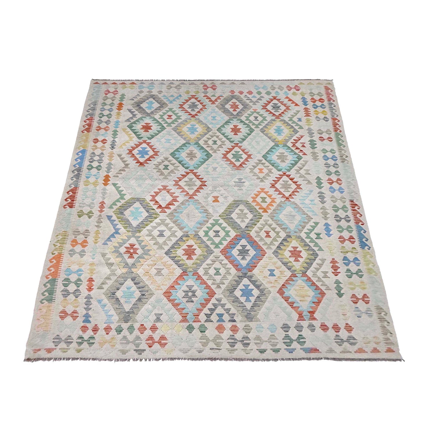 Handmade Vegetable Kelim 8' 2" x 11' 1" ft / 249 x 337 cm - No. R38781