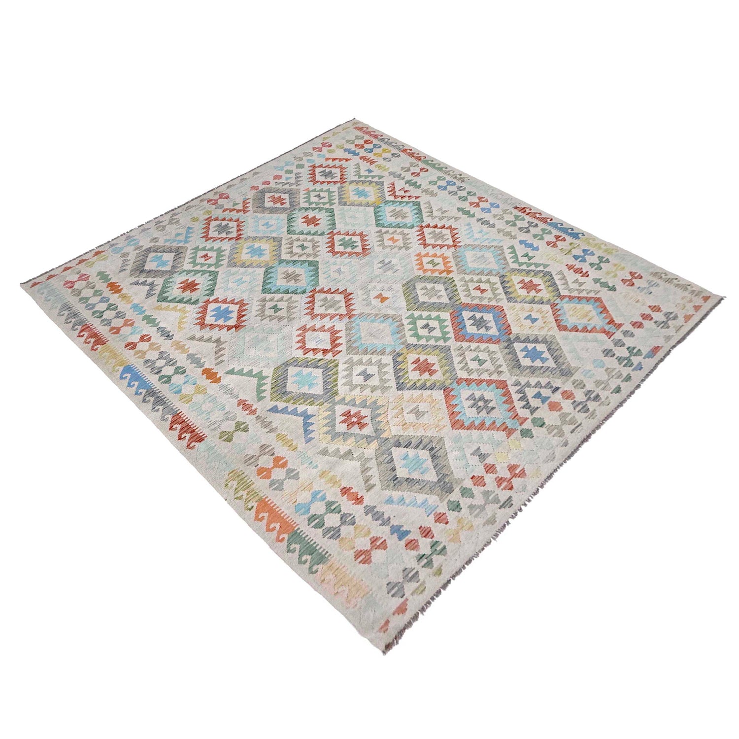 Handmade Vegetable Kelim 8' 2" x 11' 1" ft / 249 x 337 cm - No. R38781