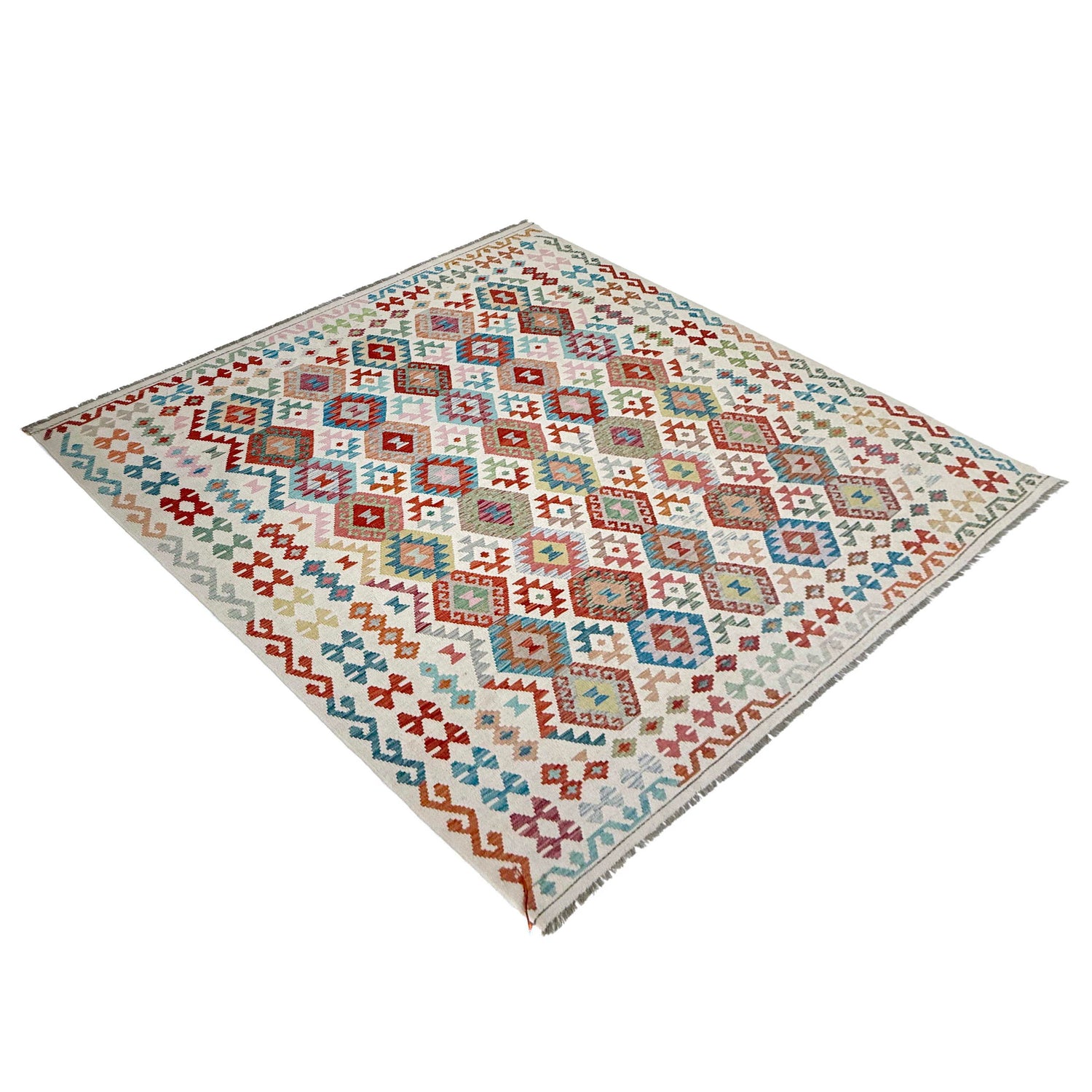 Handmade Vegetable Kelim 8' 4" x 9' 10" ft / 255 x 300 cm - No. R38784