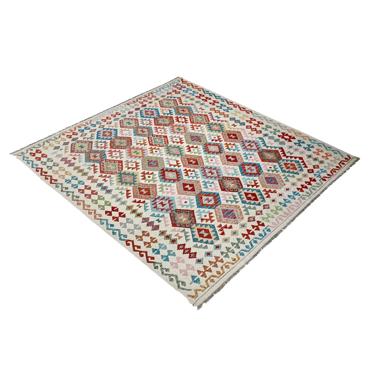 Handmade Vegetable Kelim 8' 4" x 9' 10" ft / 255 x 300 cm - No. R38784