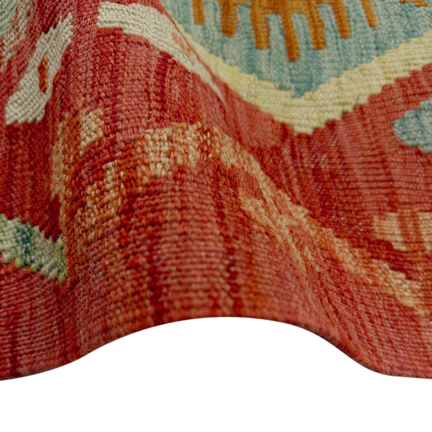 Handmade Afghan Vegetable Kilim 8' 2" x 11' 2" ft / 250 x 340 cm - No. R38786
