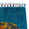 Hand Knotted Birds Pictorial Area Rug 3' 3" x 4' 9" ft / 99 x 145 cm - No. R38793