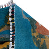 Hand Knotted Birds Pictorial Area Rug 3' 3" x 4' 9" ft / 99 x 145 cm - No. R38793