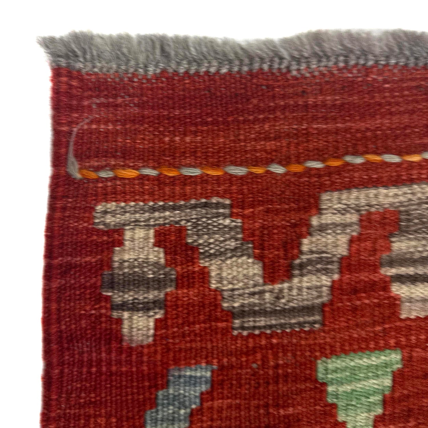 Hand Woven Wool Kelim 8' 2" x 11' 3" ft / 250 x 344 cm - No. R38797