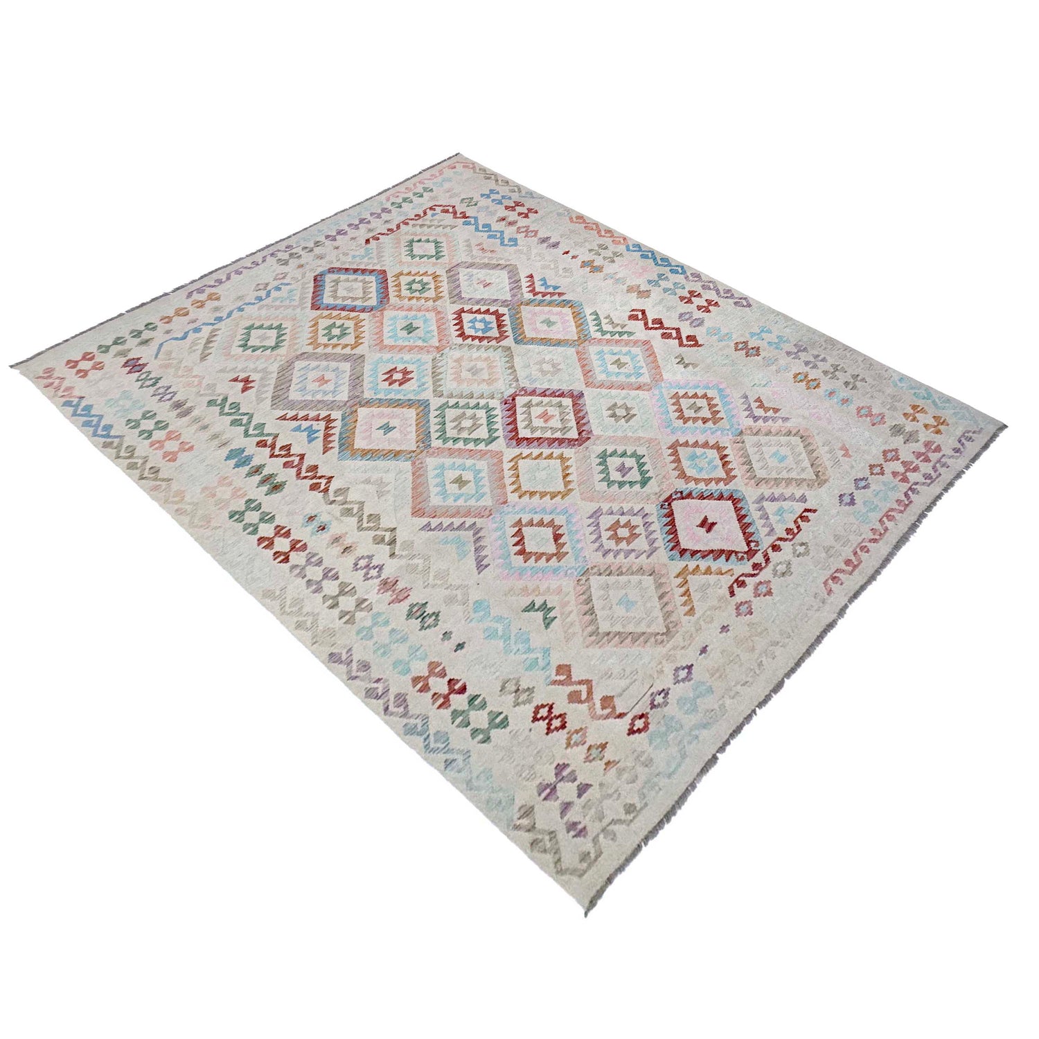 Large Size Chobi Kilim 8' 2" x 11' 4" ft / 250 x 345 cm - No. R38801