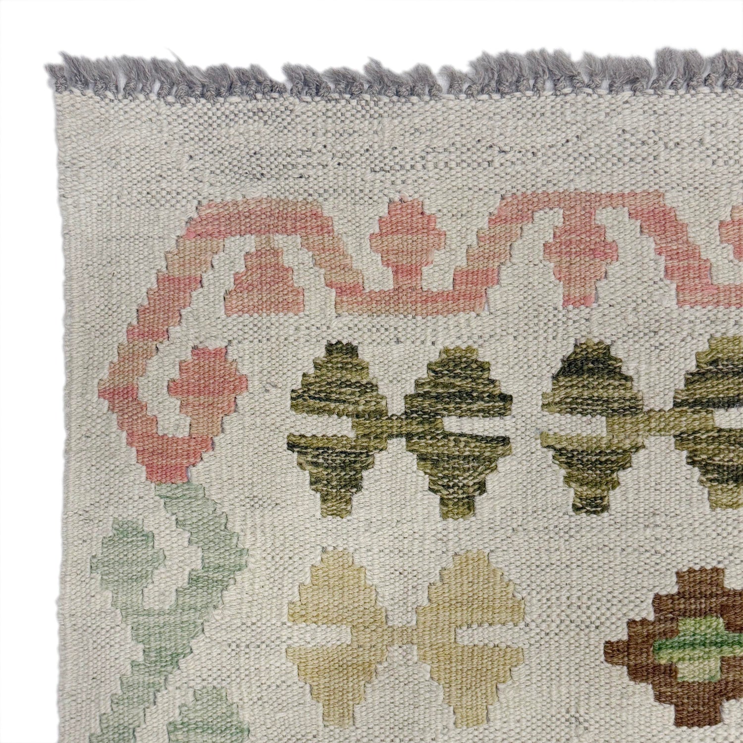 Hand Knotted Flatweave Kilim 8' 5" x 11' 2" ft / 257 x 340 cm - No. R38802