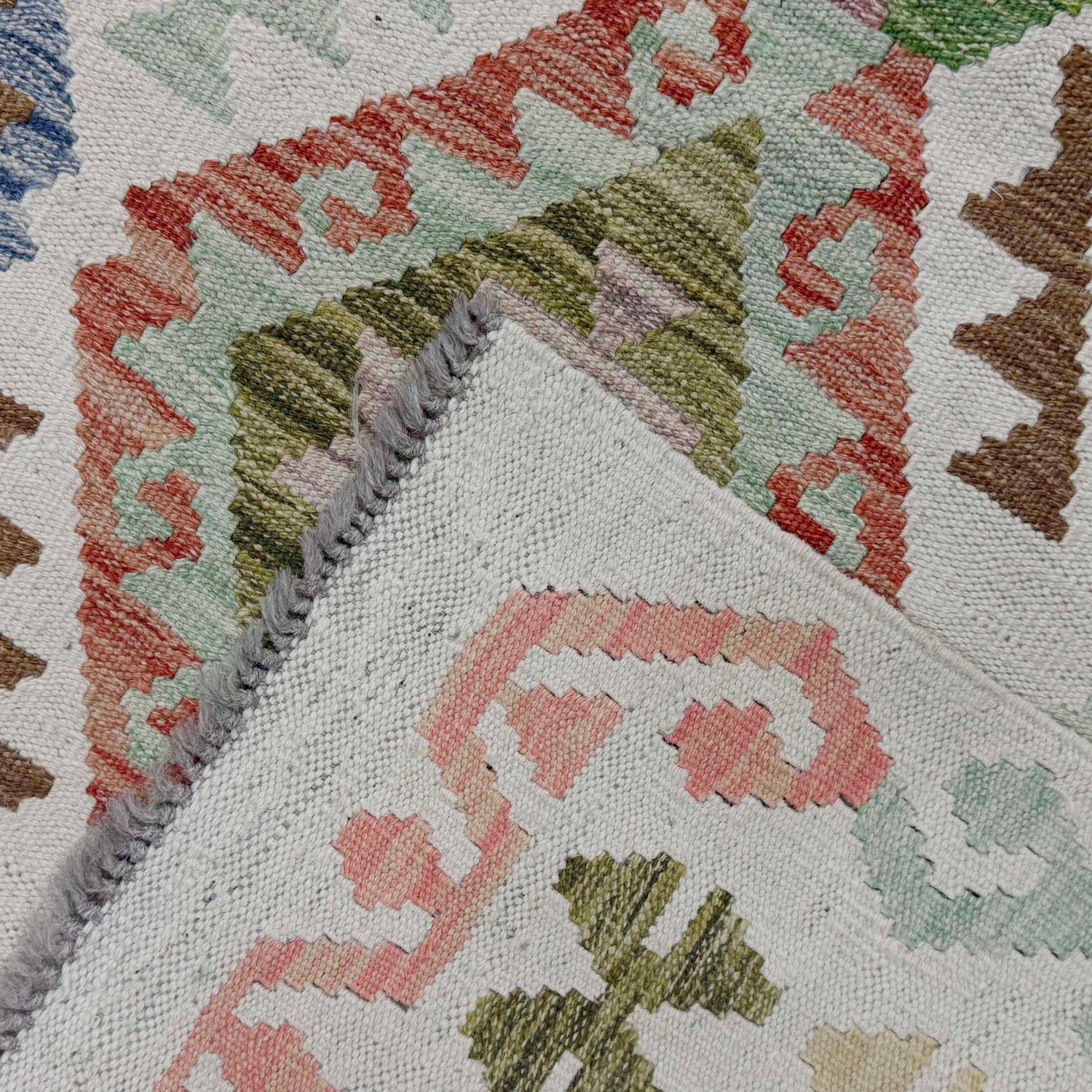 Hand Knotted Flatweave Kilim 8' 5" x 11' 2" ft / 257 x 340 cm - No. R38802