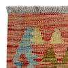 Multi Color ful Flat-Weave Wool Kilim 5' 9" x 7' 11" ft / 175 x 242 cm - No. R38807