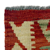 Hand Knotted Afghan Style Kilim Runner 2' 8" x 6' 3" ft / 81 x 190 cm - No. R38808