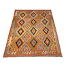 Handmade Vegetable Kelim 4' 7" x 6' 6" ft / 140 x 198 cm - No. R38811