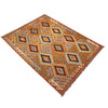 Handmade Vegetable Kelim 4' 7" x 6' 6" ft / 140 x 198 cm - No. R38811