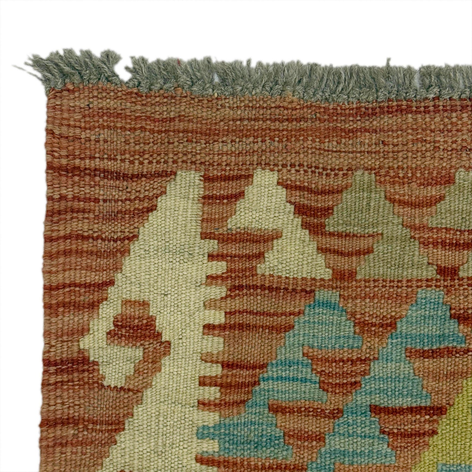 Handmade Vegetable Kelim 4' 7" x 6' 6" ft / 140 x 198 cm - No. R38811