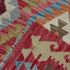 Handmade Turkish Design Wool Kilim 5' 3" x 6' 8" ft / 159 x 202 cm - No. R38814