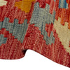 Handmade Turkish Design Wool Kilim 5' 3" x 6' 8" ft / 159 x 202 cm - No. R38814