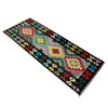Hand Knotted Afghan Style Kilim Runner 2' 2" x 6' 6" ft / 67 x 197 cm - No. R38817