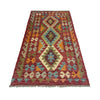 Hand Woven Wool Kelim 2' 10" x 4' 11" ft / 86 x 150 cm - No. R38819