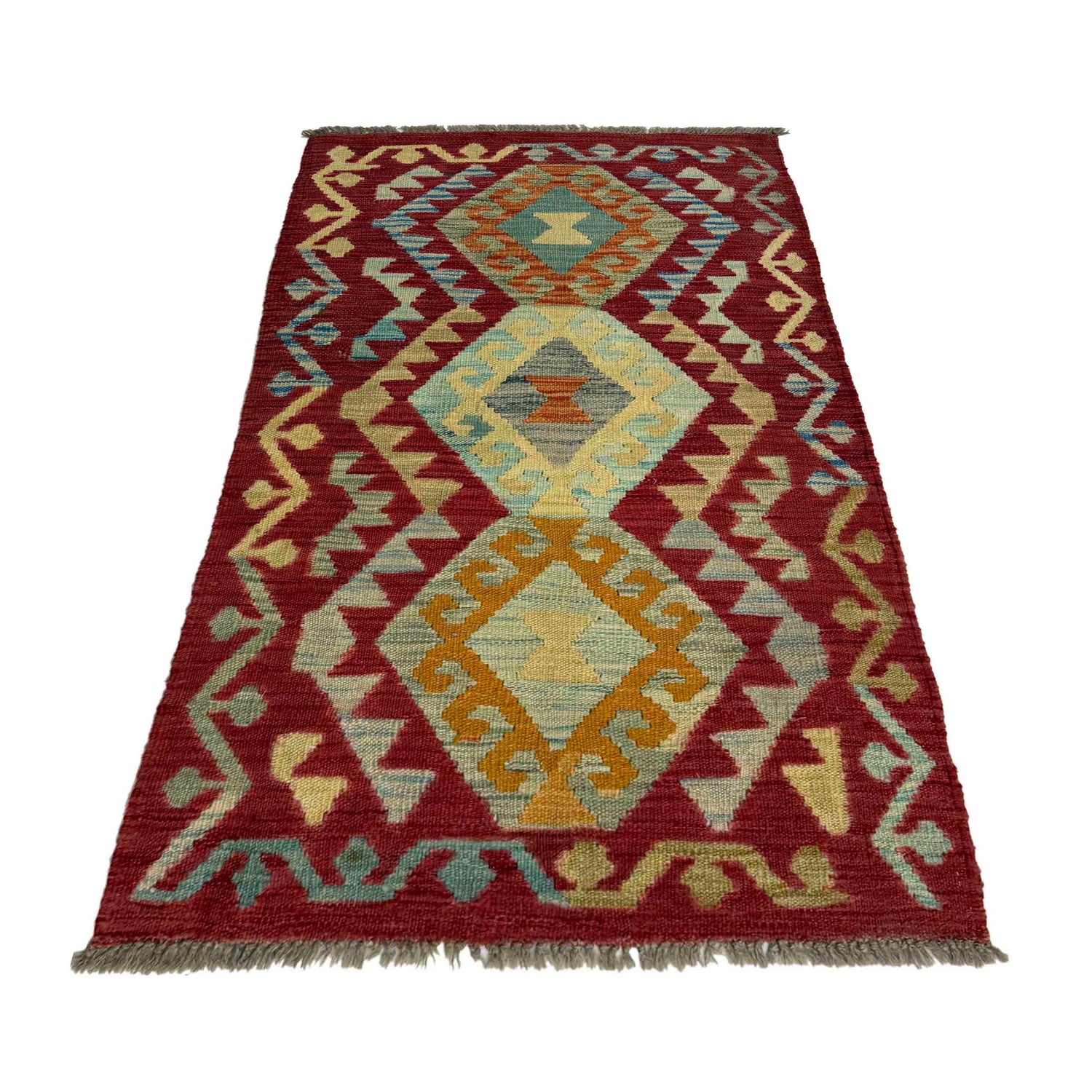 Small Size Chobi Kilim 2' 5" x 4' 2" ft / 74 x 127 cm - No. R38820