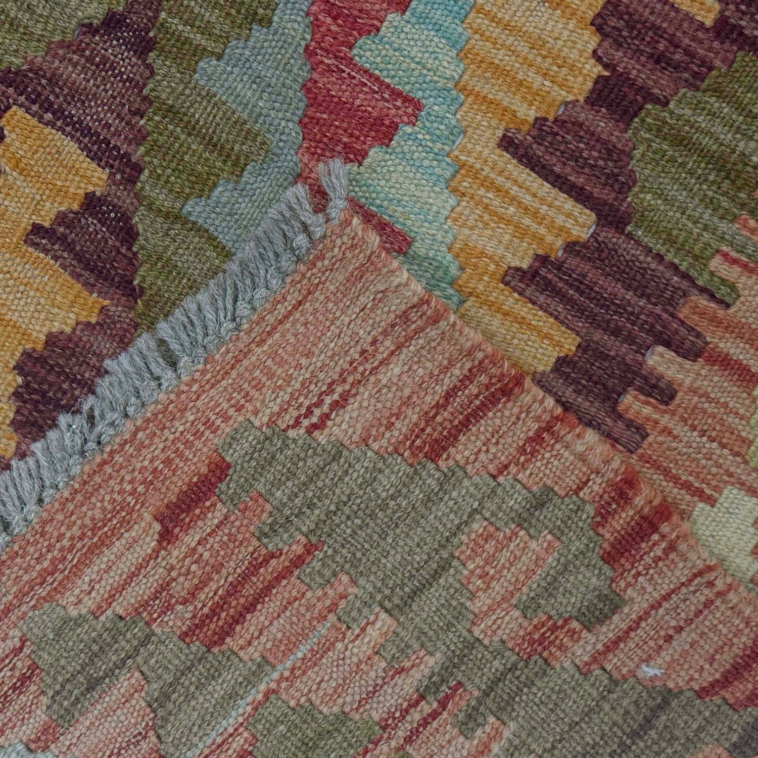 Small Size Chobi Kilim 4' 5" x 6' 4" ft / 135 x 194 cm - No. R38822