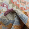 Hand Knotted Flatweave Kilim 4' 5" x 6' 7" ft / 135 x 200 cm - No. R38823