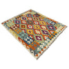 Handmade Turkish Design Wool Kilim 5' 0" x 6' 4" ft / 152 x 194 cm - No. R38941
