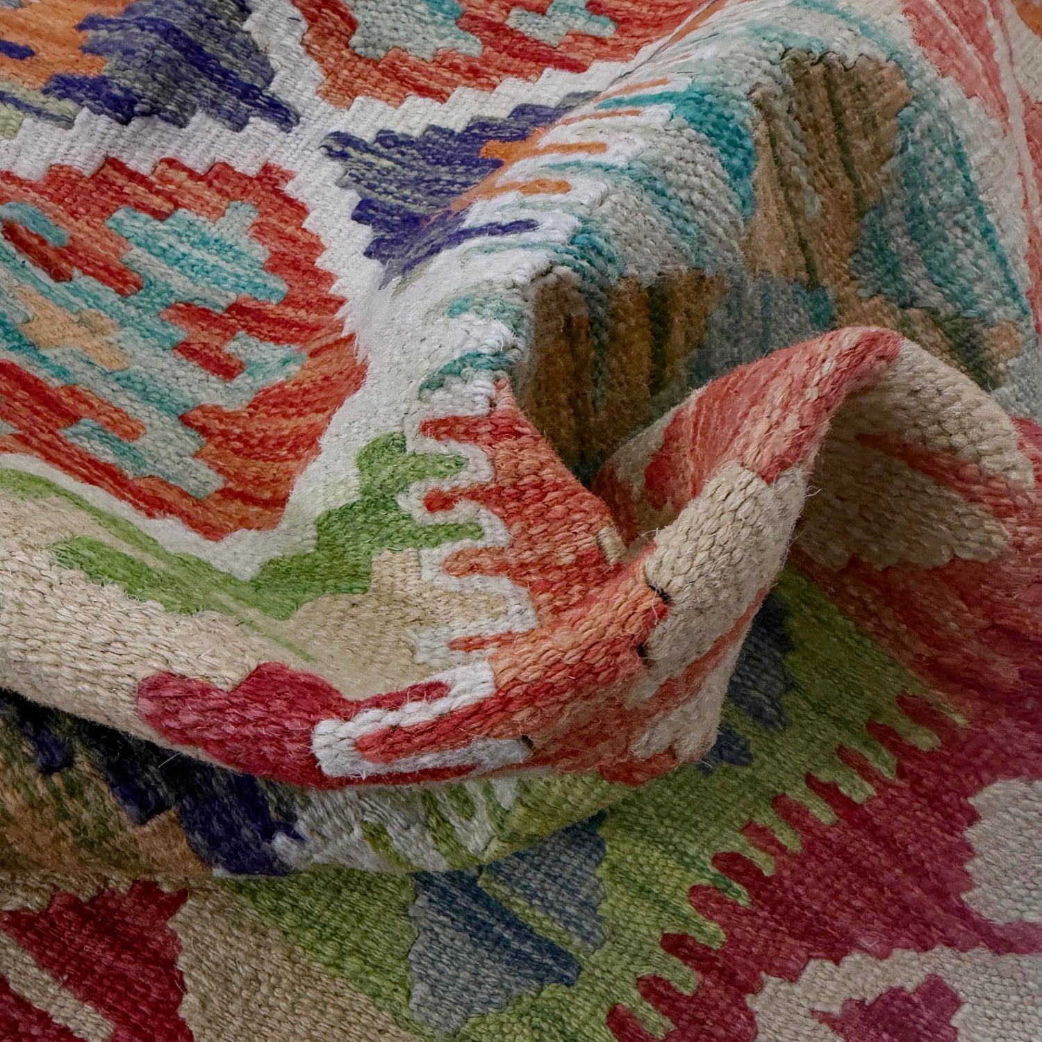 Medium Size Chobi Kilim 4' 9" x 6' 8" ft / 146 x 202 cm - No. R38944