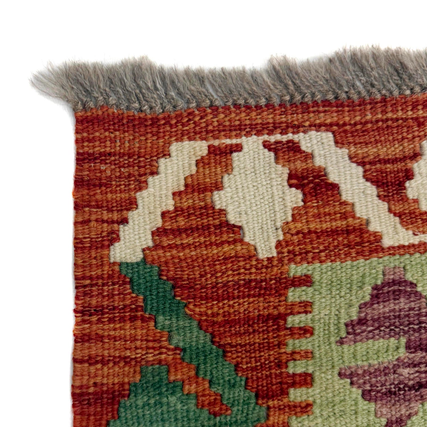 Hand Knotted Flatweave Kilim 5' 1" x 6' 4" ft / 155 x 194 cm - No. R38947