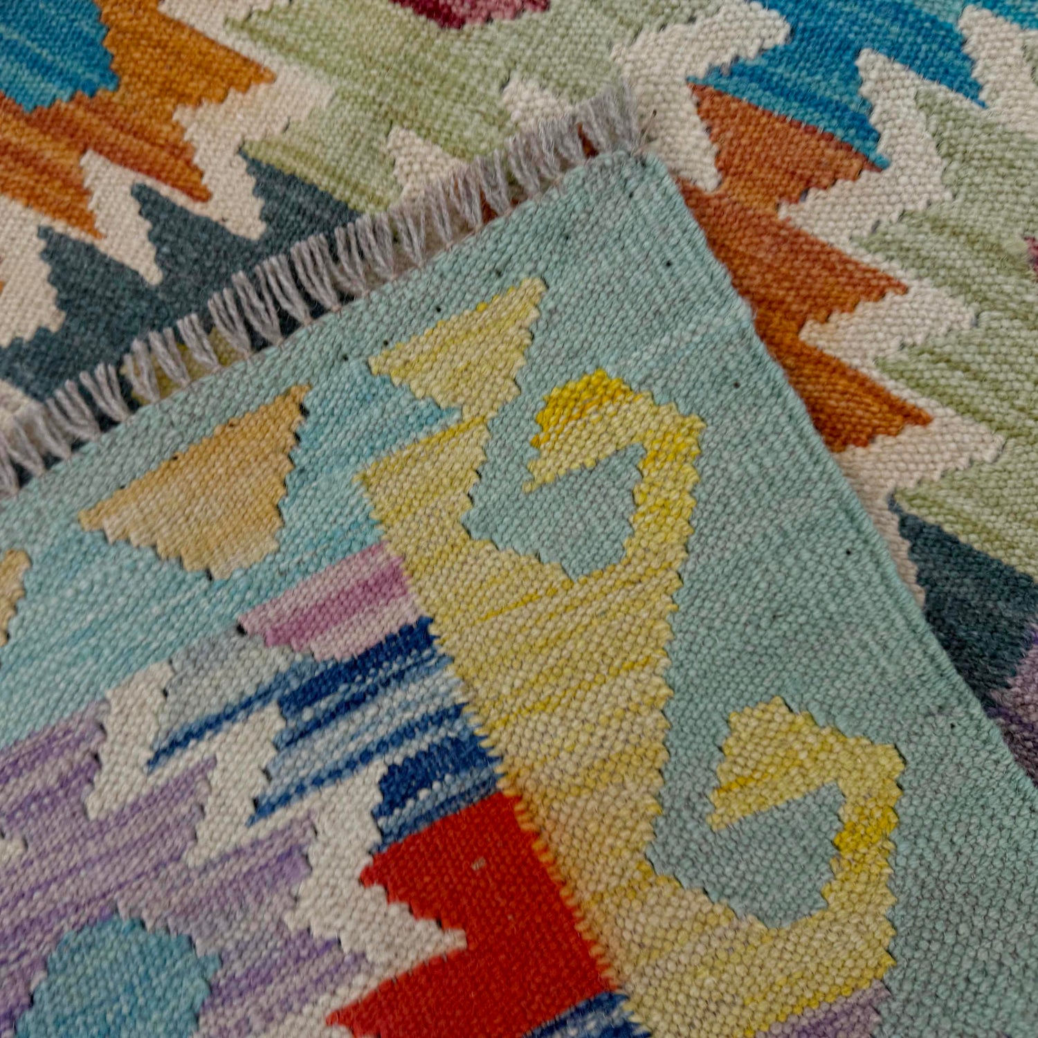 Small Size Chobi Kilim 2' 7" x 4' 0" ft / 78 x 122 cm - No. R38950