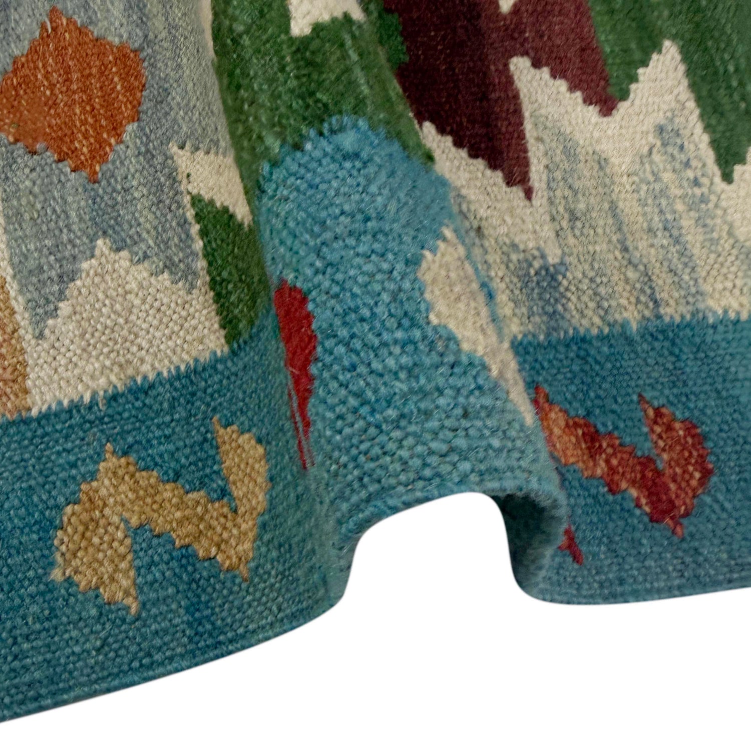 Hand Knotted Flatweave Kilim 2' 7" x 4' 1" ft / 80 x 124 cm - No. R38951