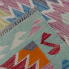 Multi Color ful Flat-Weave Wool Kilim 2' 6" x 4' 0" ft / 77 x 121 cm - No. R38954