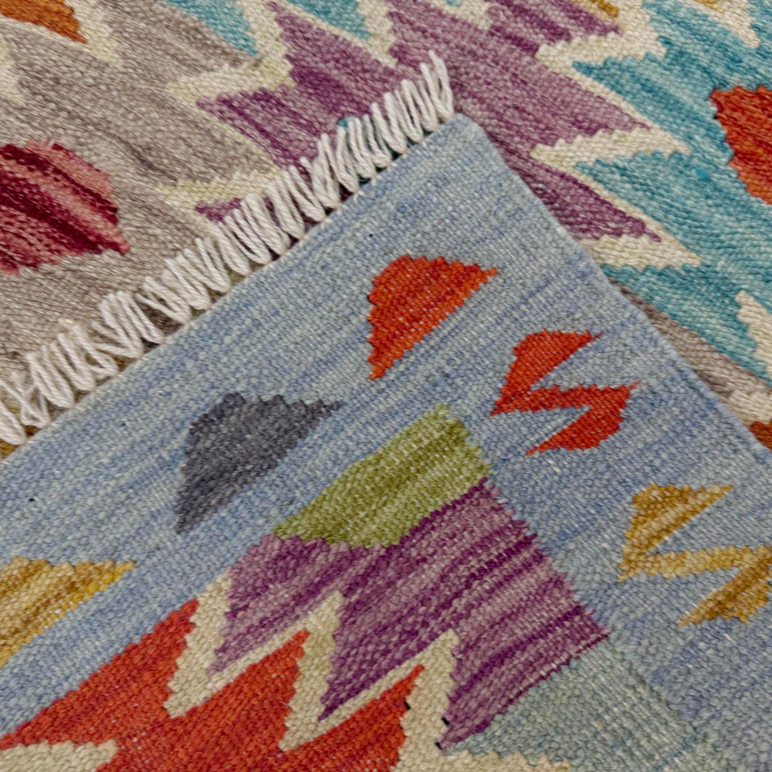 Handmade Vegetable Kilim 2' 6" x 4' 1" ft / 77 x 124 cm - No. R38955