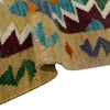 Hand Knotted Afghan Style Kilim 2' 6" x 4' 2" ft / 77 x 126 cm - No. R38957
