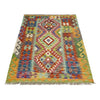 Handmade Vegetable Kilim 3' 5" x 4' 11" ft / 103 x 150 cm - No. R38979