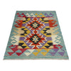Handmade Vegetable Kilim 3' 6" x 4' 9" ft / 106 x 145 cm - No. R38982