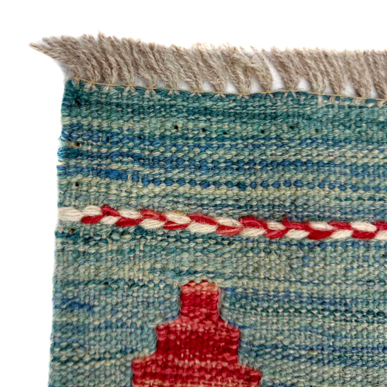 Handmade Vegetable Kilim 3' 6" x 4' 9" ft / 106 x 145 cm - No. R38982