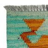 Hand Knotted Flatweave Kilim 2' 7" x 4' 1" ft / 78 x 124 cm - No. R38989