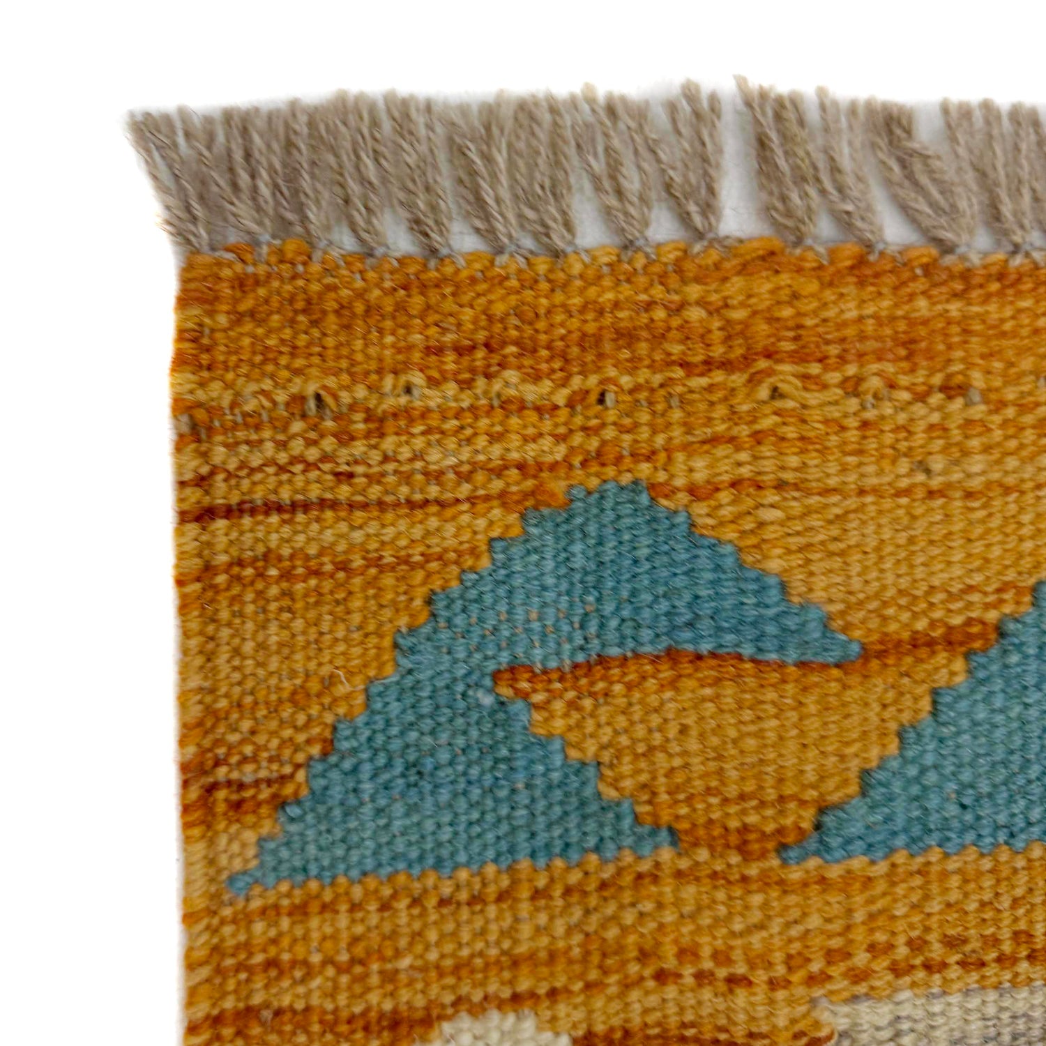 Handmade Afghan Vegetable Kilim 2' 7" x 4' 0" ft / 79 x 123 cm - No. R38990