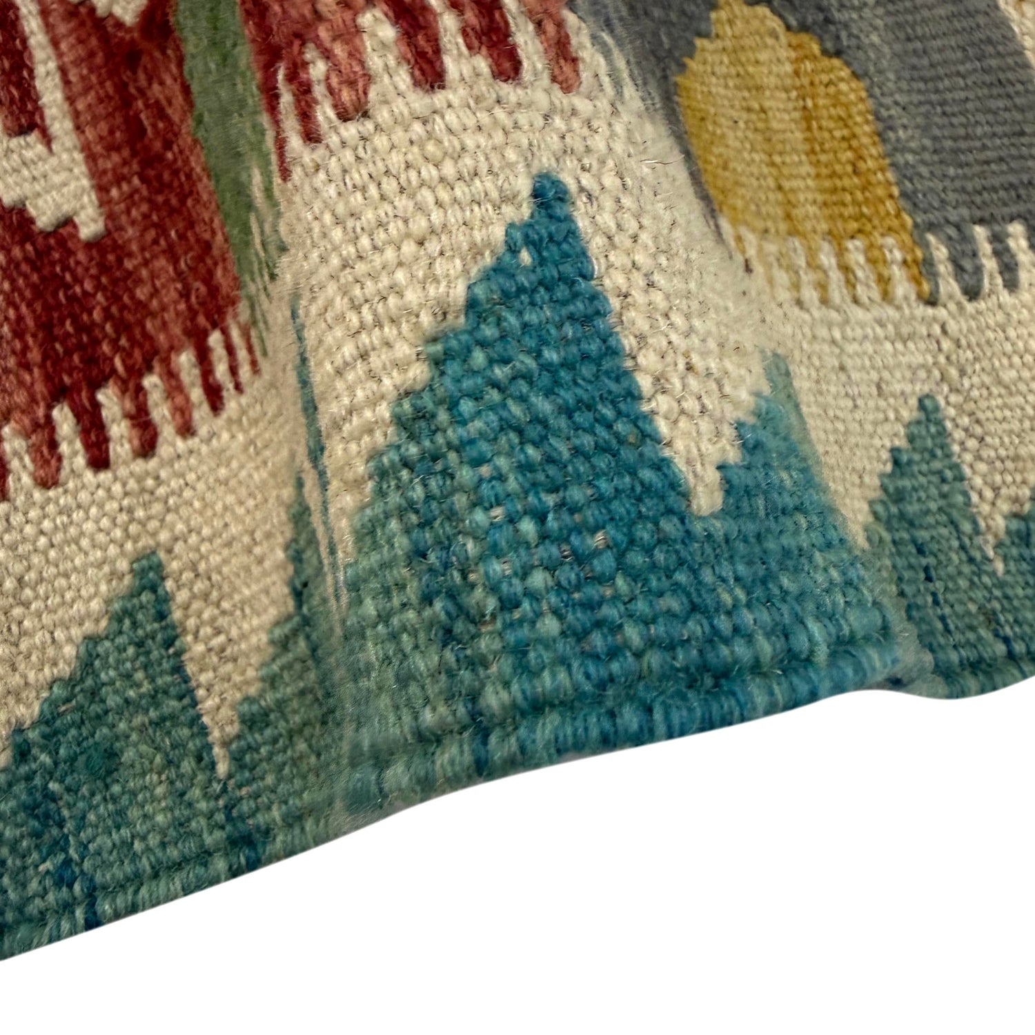 Hand Woven Wool Kelim 2' 8" x 3' 11" ft / 81 x 120 cm - No. R38993