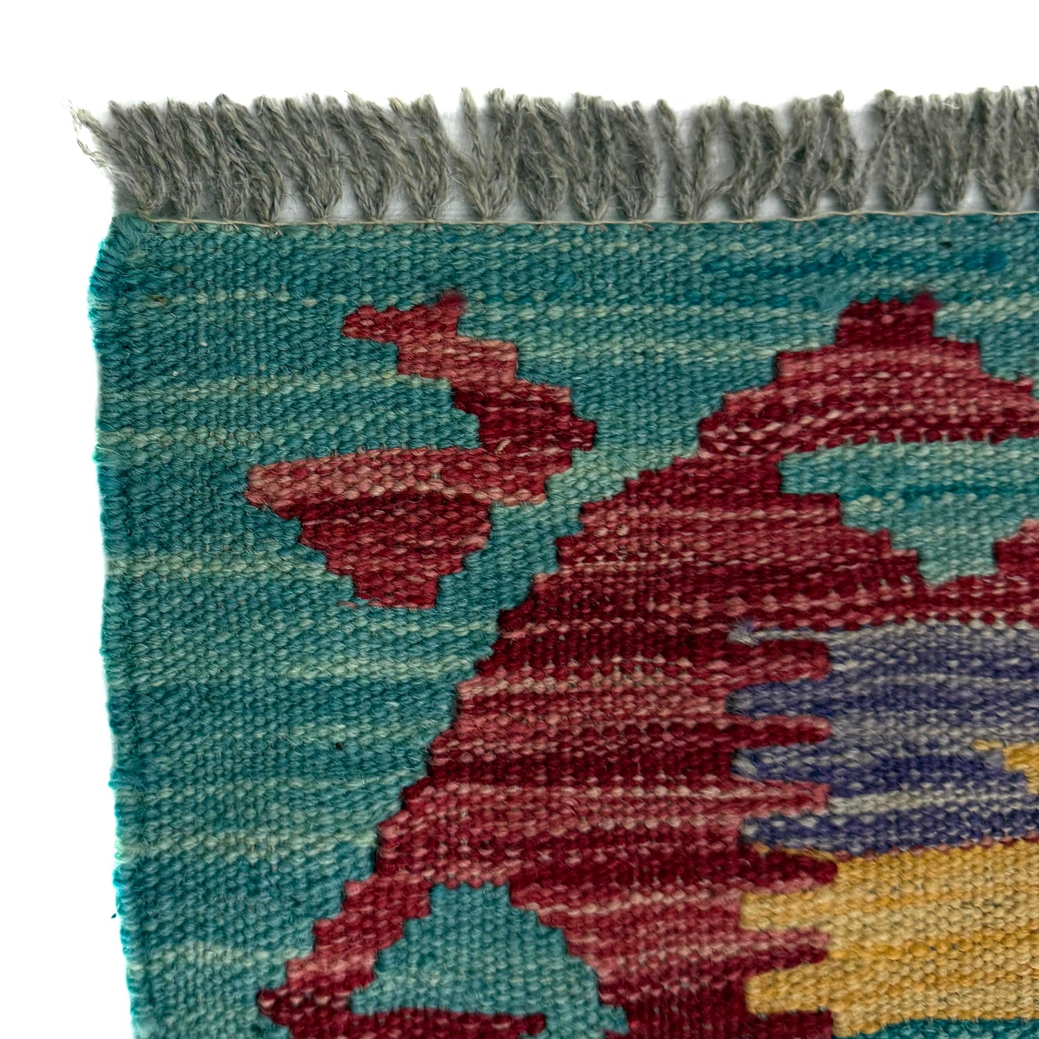 Hand Made Afghan Kilim 2' 7" x 4' 0" ft / 80 x 122 cm - No. R38994