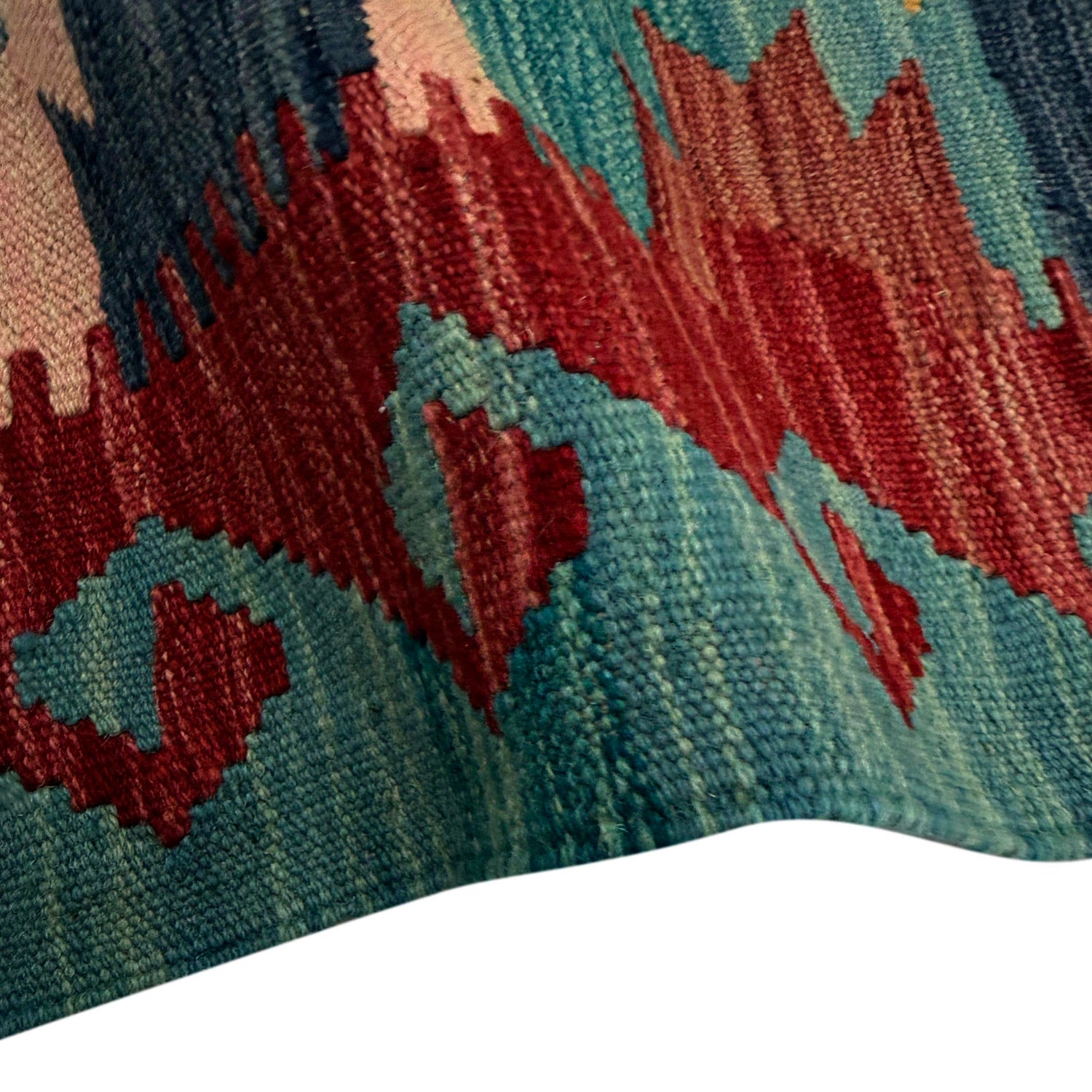 Hand Made Afghan Kilim 2' 7" x 4' 0" ft / 80 x 122 cm - No. R38994
