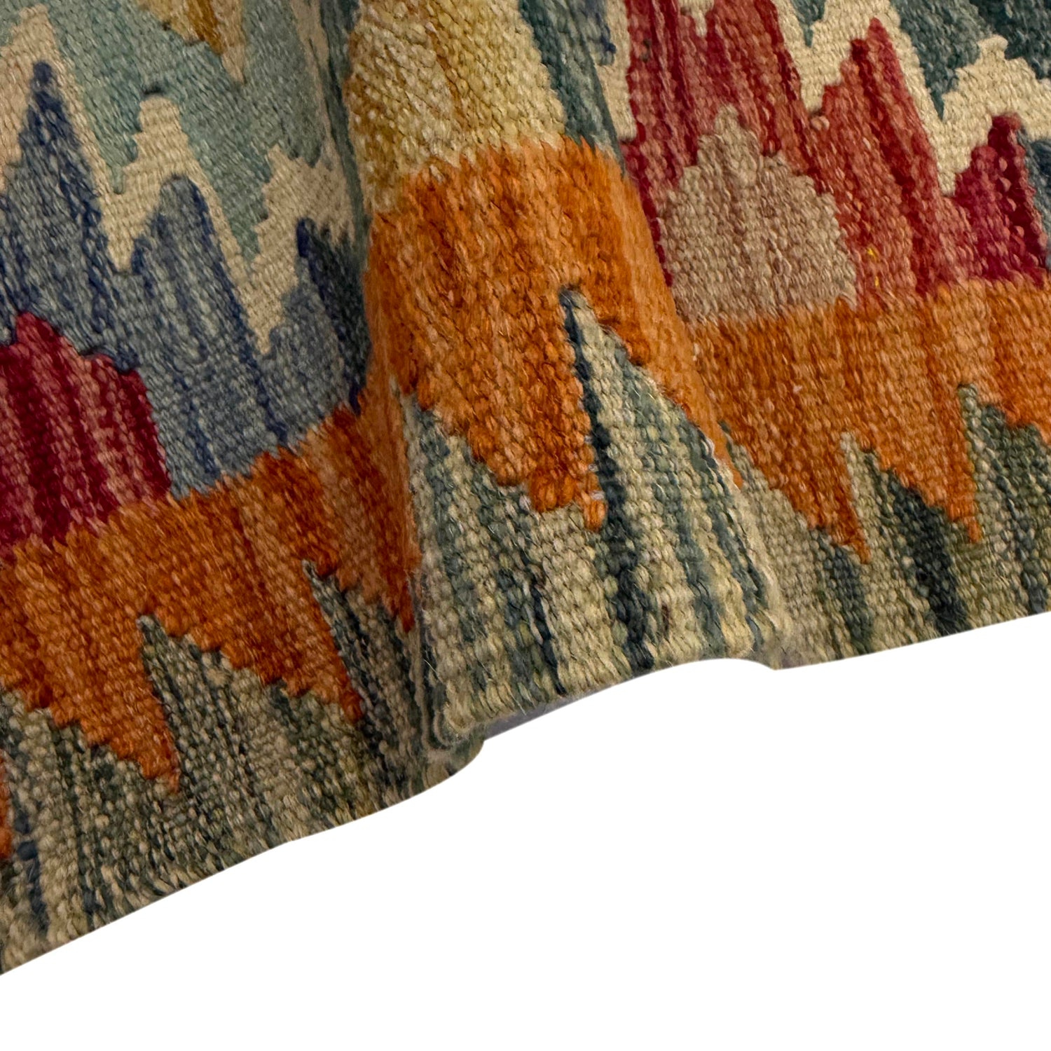 Handmade Vegetable Kilim 2' 7" x 3' 10" ft / 80 x 118 cm - No. R38996