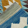 Multi Color ful Flat-Weave Wool Kilim 2' 10" x 3' 11" ft / 86 x 120 cm - No. R38997