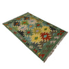 Handmade Vegetable Kelim 2' 7" x 4' 1" ft / 78 x 125 cm - No. R38999