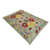 Hand Knotted Afghan Style Kilim 2' 7" x 4' 0" ft / 79 x 123 cm - No. R39001