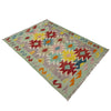 Hand Knotted Afghan Style Kilim 2' 7" x 4' 0" ft / 79 x 123 cm - No. R39001