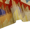 Handmade Turkish Design Wool Kilim 2' 8" x 4' 2" ft / 82 x 126 cm - No. R39003