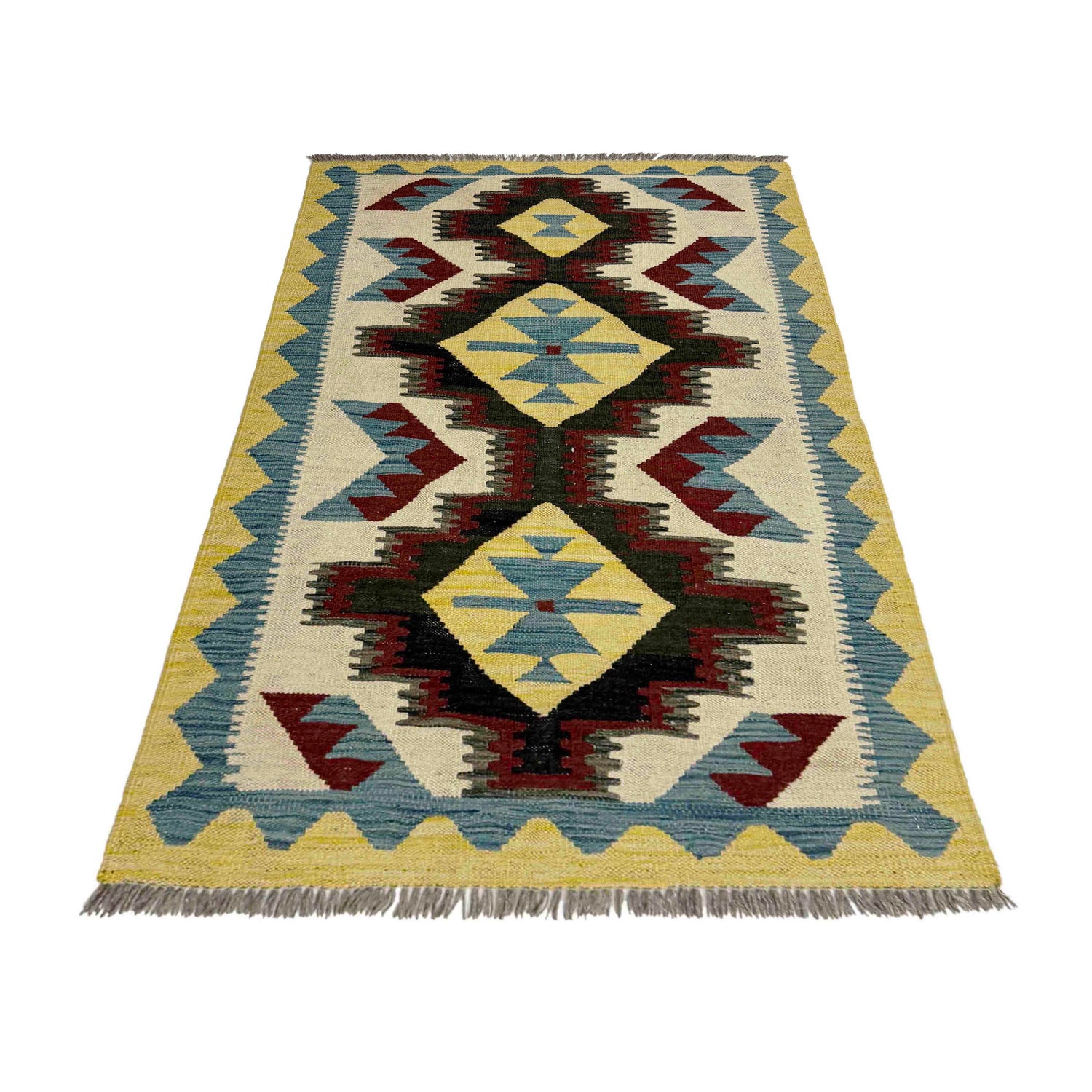 Small Size Chobi Kilim 2' 9" x 4' 2" ft / 83 x 127 cm - No. R39004